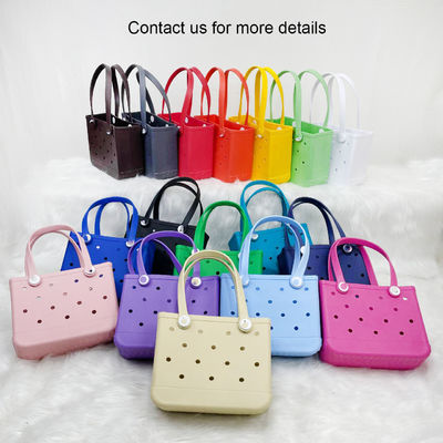 Soft Bag Fashion Style Trendy Niche Messenger EVA Hole Hollow Beach Bag voor kinderen