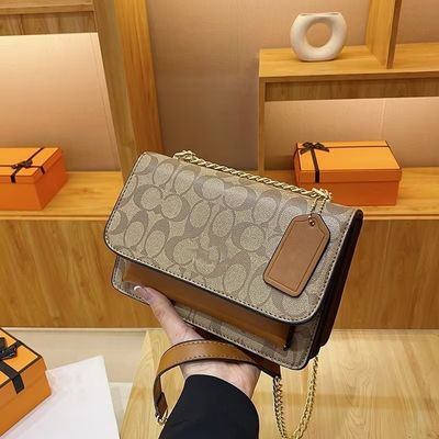 Stijlvolle vrouwen schoudertas Middelgrote Canvas Crossbody Handtas Grote capaciteit Tote