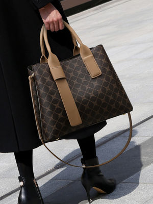 Seizoen Alle seizoenen Mode Tote Bag Voor Vrouwen Echte Lederen Handtas Trendy Lady