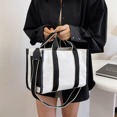 Hoofdmateriaal PU GHJ-31 Handtassen voor vrouwen met bewegingsdetectie en gestreept ontwerp