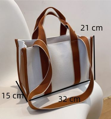 Hoofdmateriaal PU GHJ-31 Handtassen voor vrouwen met bewegingsdetectie en gestreept ontwerp