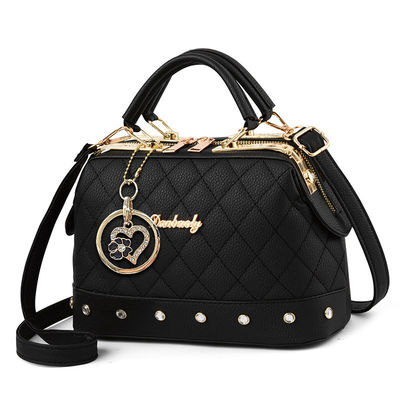 Bewegingsdetectie CANDY Patroon Vintage Ketting Crossbody Kleine flap handtassen voor vrouwen PU leer
