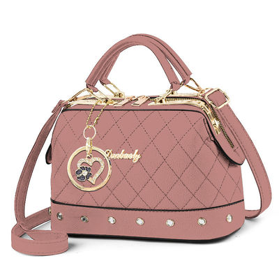 Bewegingsdetectie CANDY Patroon Vintage Ketting Crossbody Kleine flap handtassen voor vrouwen PU leer