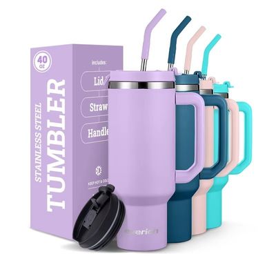 Roestvrij staal waterfles geïsoleerde koffiebakken MUGS voor koffie thee bier water