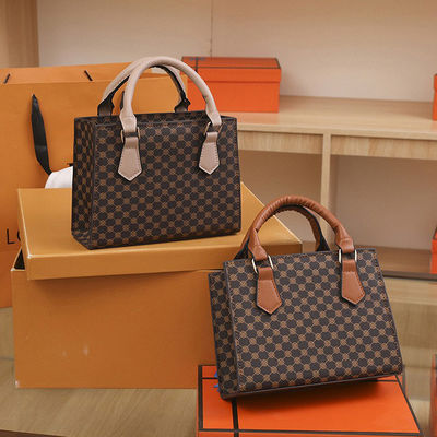 PU leer luxe dames handtas set Tote boodschapper tas en elegante schoudertas