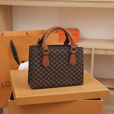 PU leer luxe dames handtas set Tote boodschapper tas en elegante schoudertas