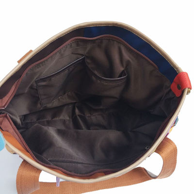 Custom dames handtassen Tote tassen Designer Vintage lederen tas voor boheemse stijl