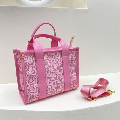 Vrouwen Vintage Kurt Schoudertas Canvas Tote Handtas met breed riem en ZIP sluiting