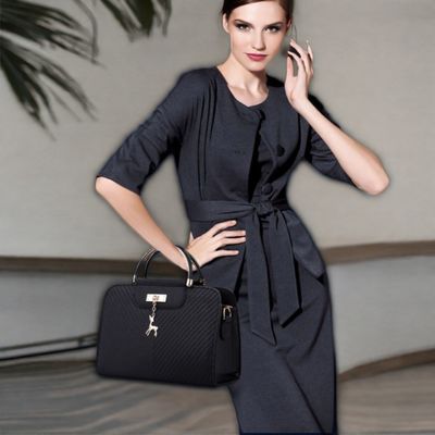 Vrouwen Custom Logo Leer Crossbody Mode Handtas met grote capaciteit en lage MOQ