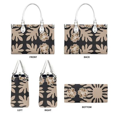 Hawaiiaanse PU lederen zakjes met aangepaste kleur en vintage crossbody tas