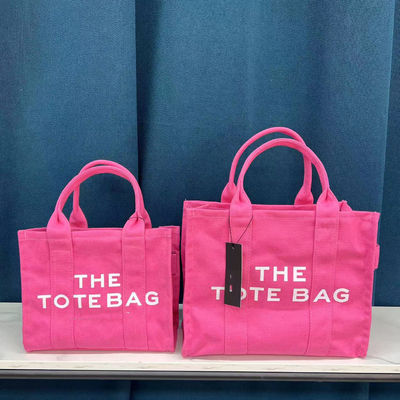 Open sluiting Grote capaciteit Luxe Schouder Canvas Boodschapper Handtassen Tote Bag voor vrouwen in 11 kleuren