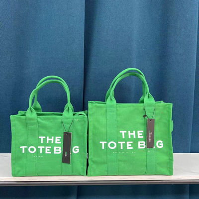 Open sluiting Grote capaciteit Luxe Schouder Canvas Boodschapper Handtassen Tote Bag voor vrouwen in 11 kleuren
