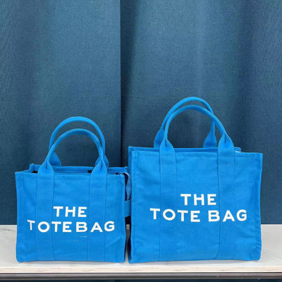 Open sluiting Grote capaciteit Luxe Schouder Canvas Boodschapper Handtassen Tote Bag voor vrouwen in 11 kleuren