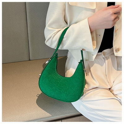 Hoofdmateriaal Felt 2023 Alligator-Pattern PU Leather Crossbody Hobo Bag voor vrouwen
