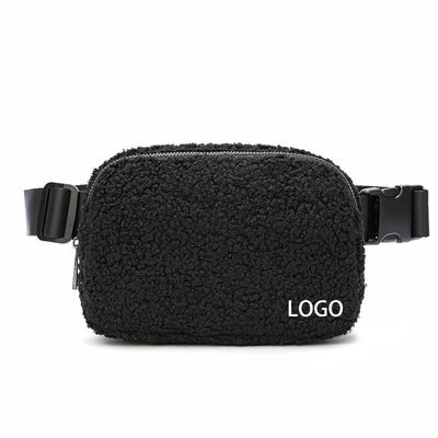 Luxe Plush Crossbody Fanny Pack Handtassen Modieus Handtas Brief Patroon Type