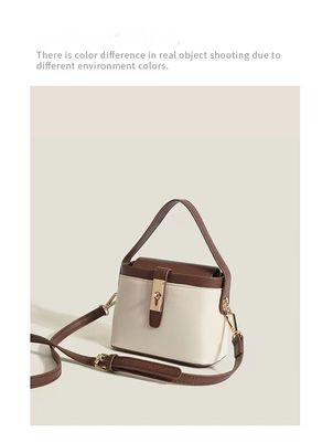 Modieus Kleurgevoel Dames' Box Pile Bag Hand-Held of Crossbody voor minderheidsvrouwen