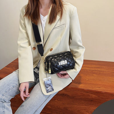Zomer Diamond Multi-Pocket Schoudertas met Beweging Detectie en hoge capaciteit