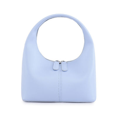 Horizontale vierkant Classic Candy Color PU Leather Hobo Bag voor vrouwen chic stijl