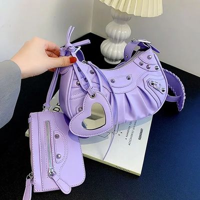 Luxe handtassen voor dames Designer Crossbody handtassen met magnetische knop sluiting