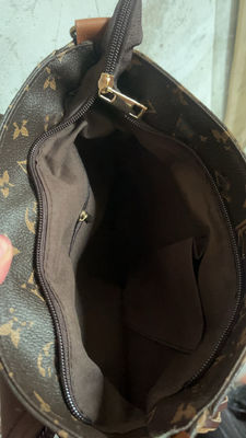 Echte lederen tassen met tassen Handba Modieus LL Set met Nylon bekleding