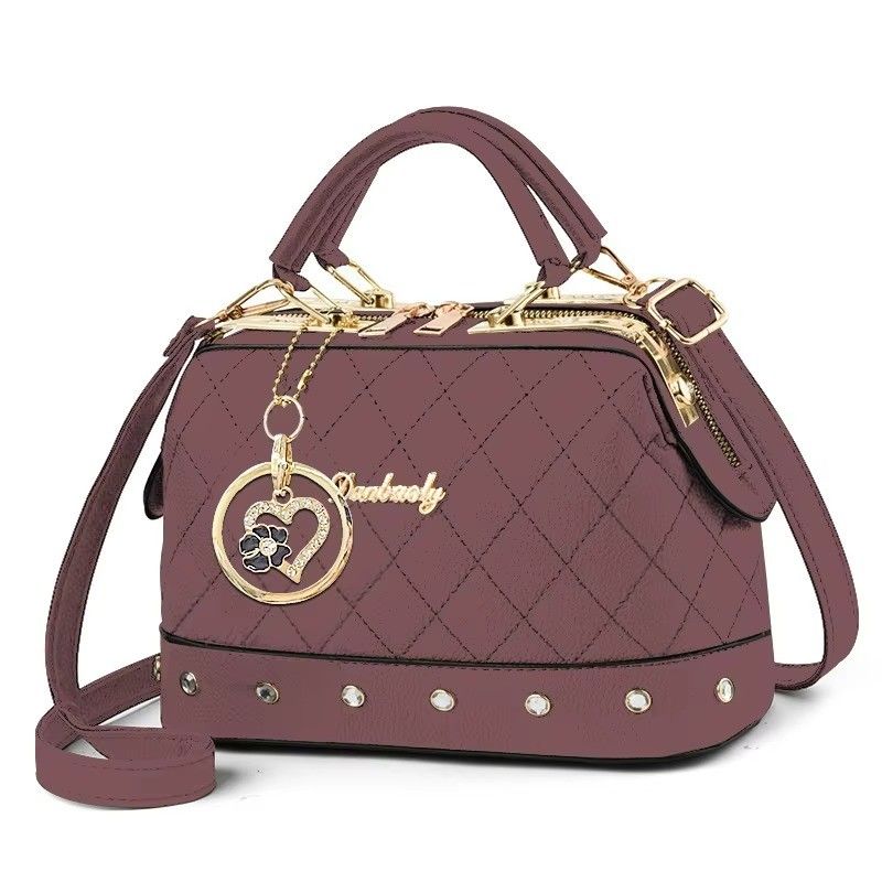 Bewegingsdetectie CANDY Patroon Vintage Ketting Crossbody Kleine flap handtassen voor vrouwen PU leer