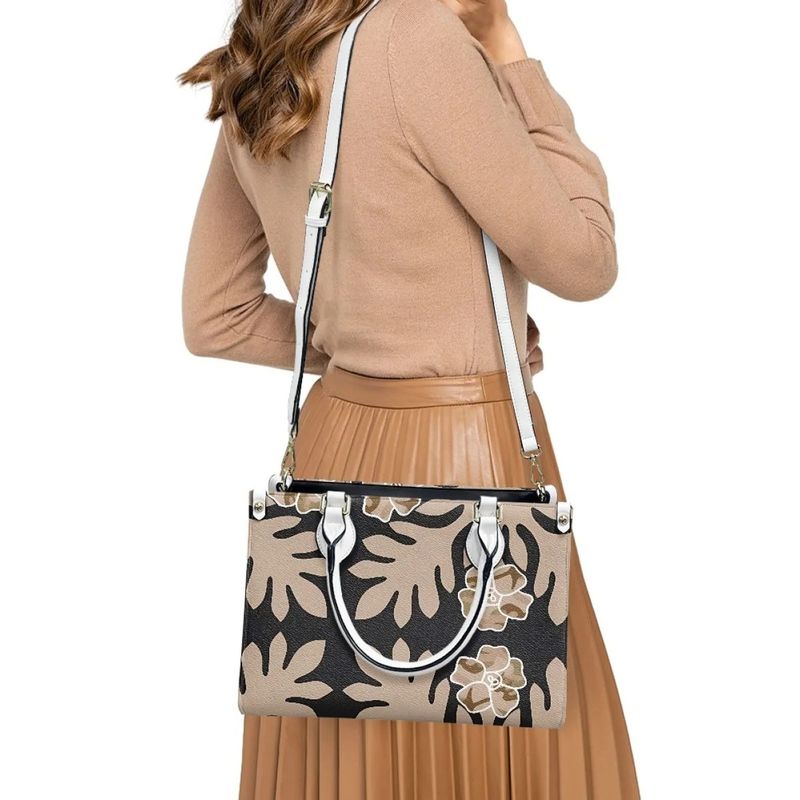 Hawaiiaanse PU lederen zakjes met aangepaste kleur en vintage crossbody tas